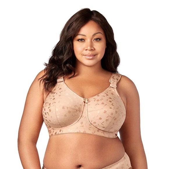ELILA BLACK JACQUARD SOFTCUP 1305-MC - Picture 1 of 1